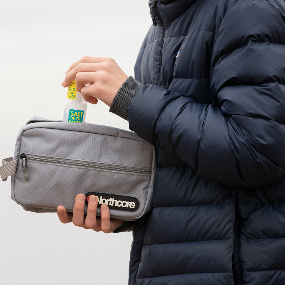 2025 Northcore Wash & Gear Bag NOCO146 - Light Grey